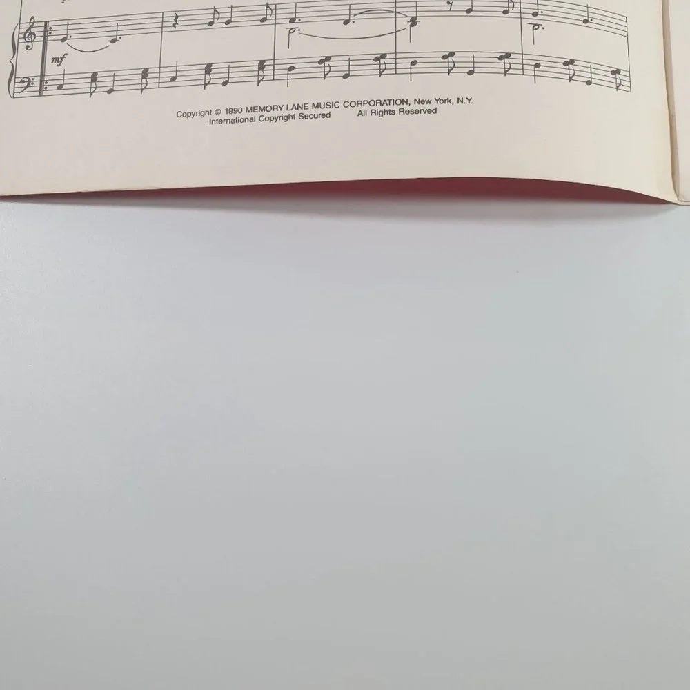 EL CUMPARI 1990 Vintage Sheet Music Piano Voice Guitar Easy Listening
